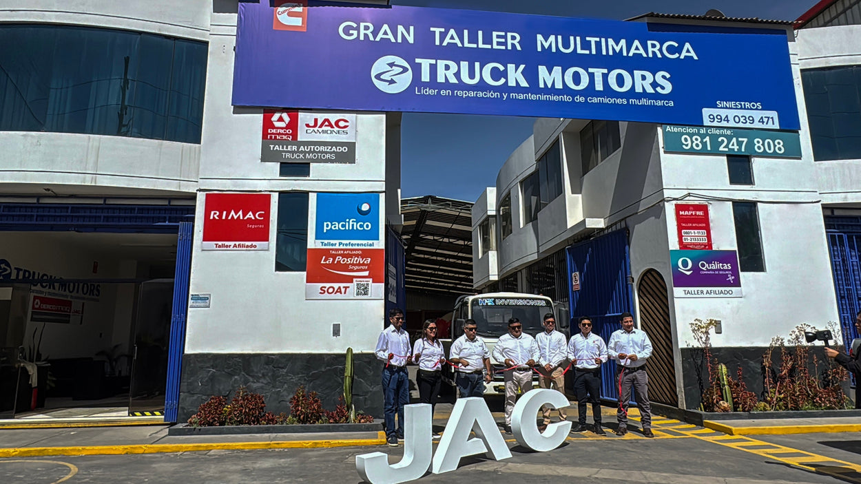 Nueva alianza con Dercomaq: Nos sumamos como taller autorizado de JAC Camiones